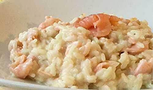 Risotto Léger au Saumon et Boursin