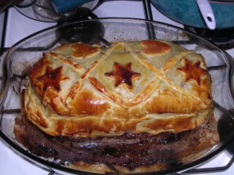 Rôti de boeuf en croûte