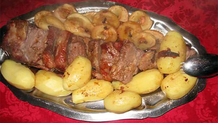 Rôti de porc aux poires très facile