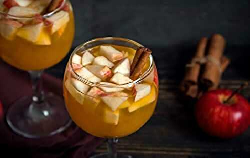 Sangria maison de Noël aux saveurs épicées !