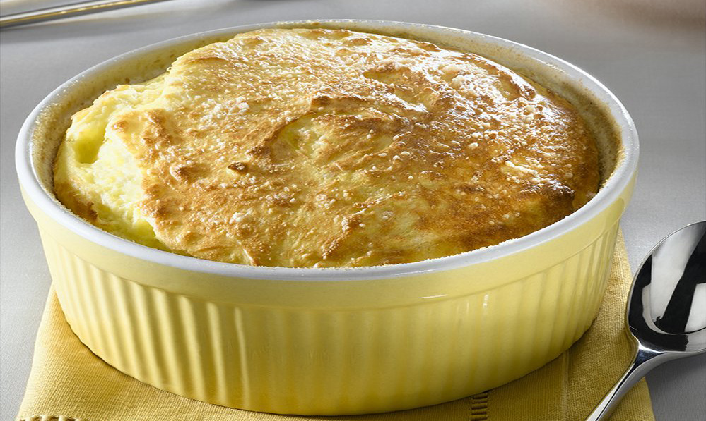 Soufflé de pommes de terre au fromage