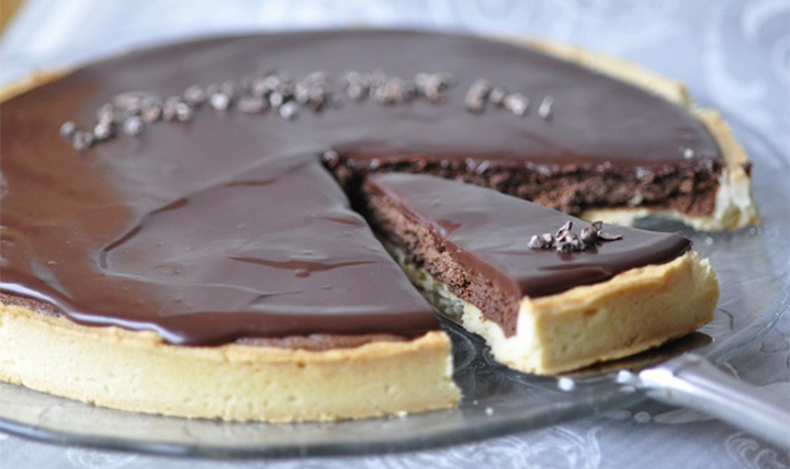 Tarte à la mousse au chocolat