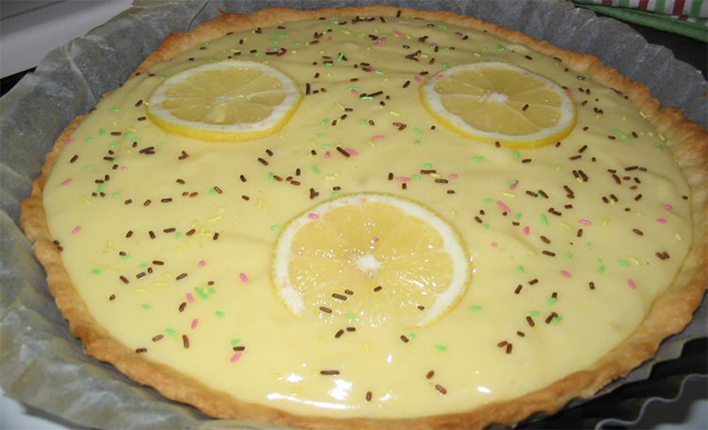 Tarte au citron économique