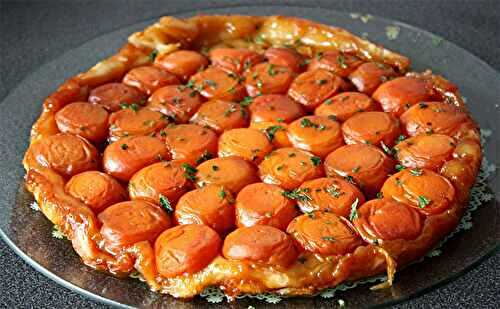 Tarte tatin aux abricots