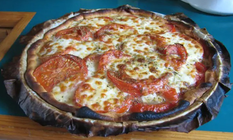 Tarte tomates mozzarella oignons