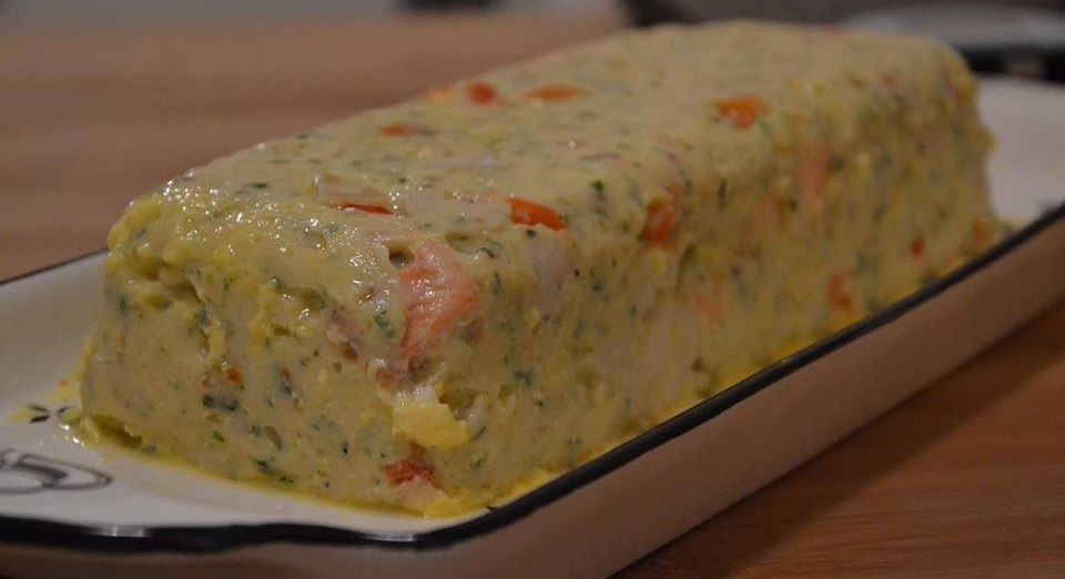 Terrine de saint-Jacques aux poireaux