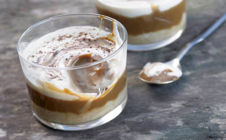 Tiramisu au caramel au beurre salé