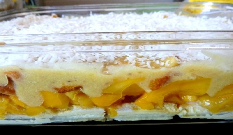 Tiramisu mangue noix de coco