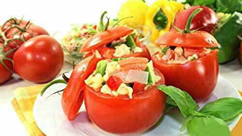 Tomates farcies froide simple et facile