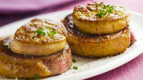 Tournedos au foie gras