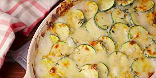 Un gratin de courgettes qui saura vous plaire!