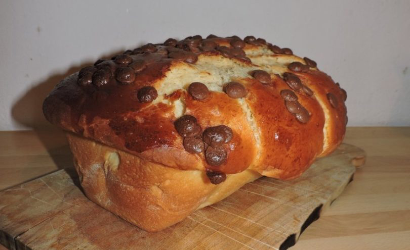 Une bonne brioche aux pépites de Chocolat