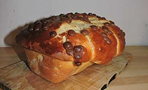 Une bonne brioche aux pépites de Chocolat