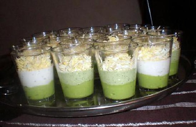 Verrine avocat thon oeuf dur tres facile