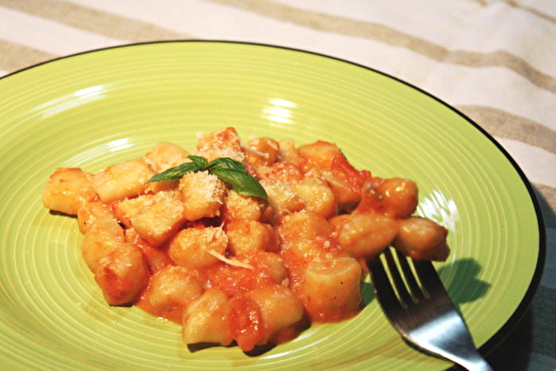 Gnocchi à l'eau et à la farine