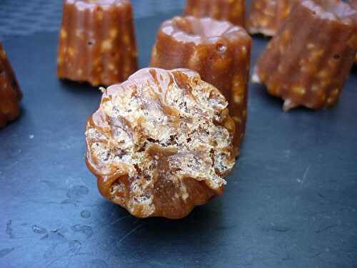 Bouchées au carambars et riz soufflé