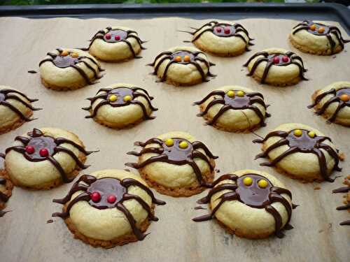 Cookies araignée {halloween} - Chez Ale