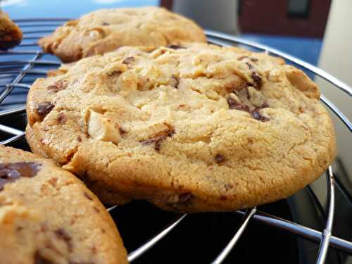 Cookies aux cacahuètes et chocolat