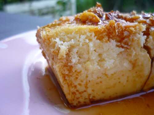 Flan coco {flan antillais}