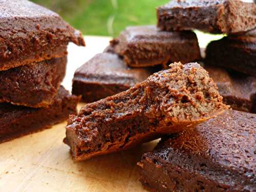 Fondant chocolat et fleur de sel ...parfait!!!!