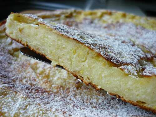 Gâteau à la pomme {cuisson à la poêle}