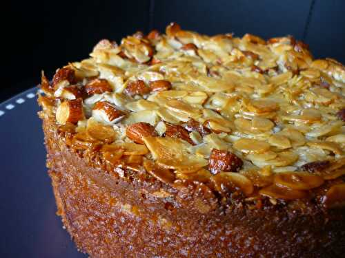 Gâteau craquant aux amandes