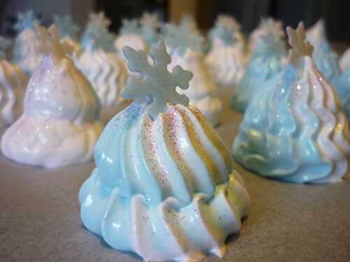 Meringues {Reine des neiges}