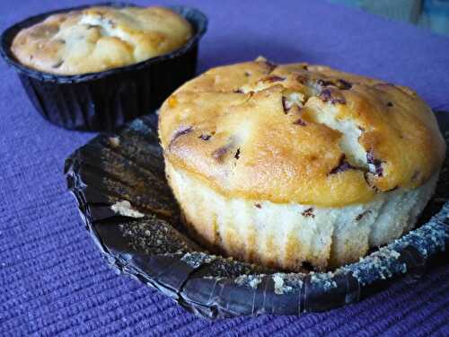Muffin aux noix de pecan et chocolat {sans beurre}