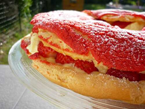 Paris-Brest façon fraisier