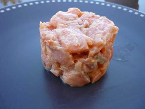 Tartare de saumon