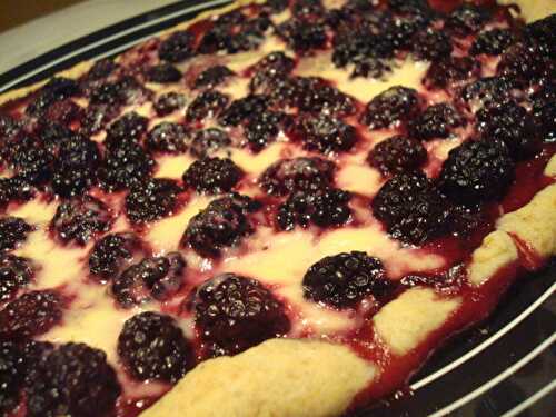 Blackberry galette/galette aux mûres Nigella Lawson