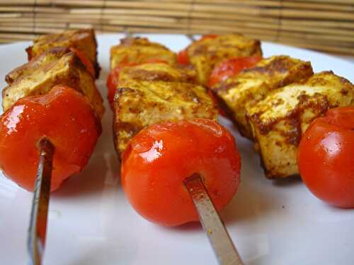 Brochette de tofu, non t' es toujours pas fou