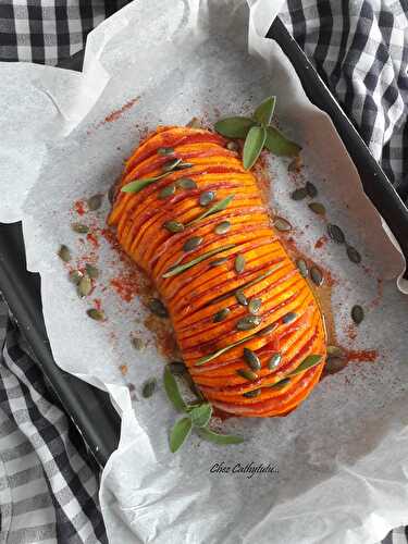 Butternut façon hasselback