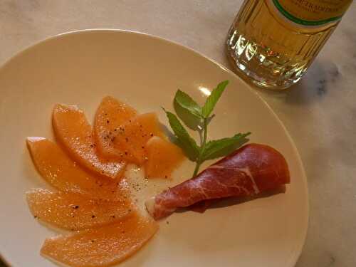 Carpaccio de melon