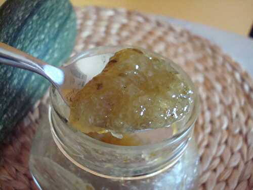 Confiture de courgettes