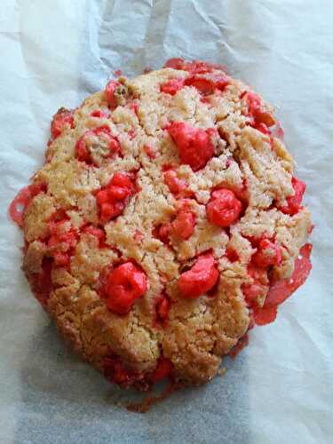 Cookies aux pralines roses