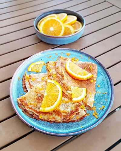 Crêpes Suzette de Cyril Lignac dans tous en cuisine, 2eme édition