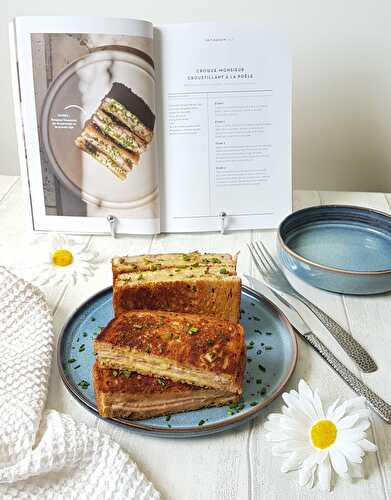 Croque monsieur spécial étudiant, cuisson à la pôele