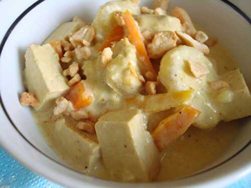 ...Curry de tofu, non t' es pas fou... - ...Chez Cathytutu, défis lifestyle d'une quinqua...