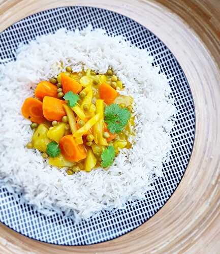 Curry japonais aux légumes de cyril Lignac dans Tous en cuisine