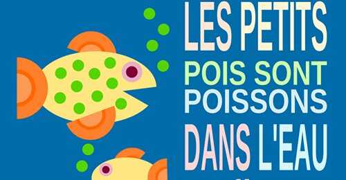 Défi recette du mois d'avril : Les petits poissons dans l'eau / Les petits pois sont dans l'eau