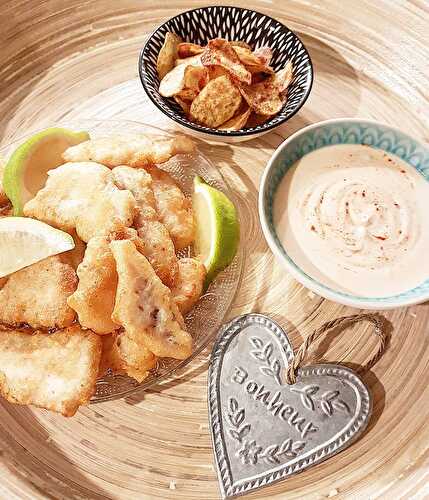 Fish'n chips de Cyril Lignac dans Tous en cuisine, 2eme édition