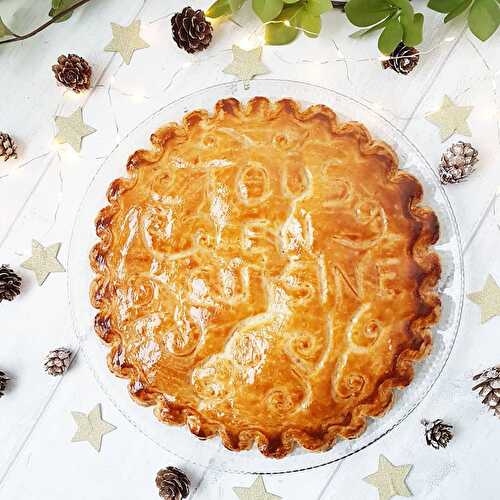 Galette des rois de Cyril Lignac dans Tous en cuisine avec une pâte feuilletée rapide de Hervé Cuisine