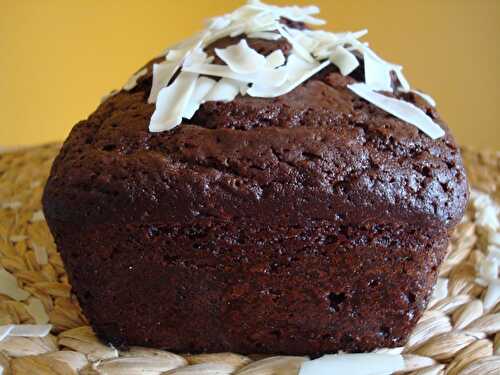 Gâteau chocolat /lait de coco