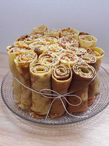 Gâteau de crêpes original (Hervé Cuisine)