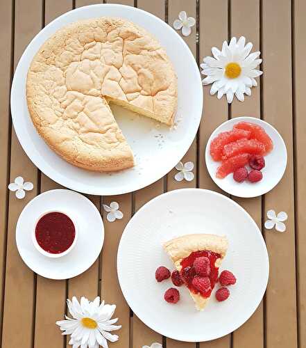 Gâteau de Savoie inratable de Mercotte avec Cyril Lignac dans Tous en cuisine, 2eme édition