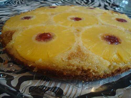 Gâteau renversé à l'ananas