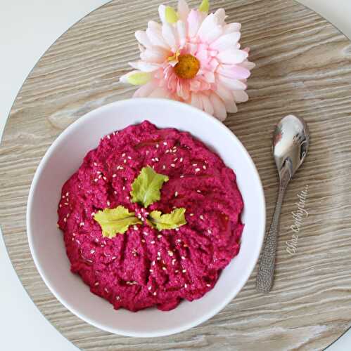 Houmous girly et healthy