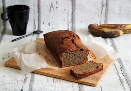 Italian breakfast banana bread ou cake à la banane sur un air italien (Nigellissima)