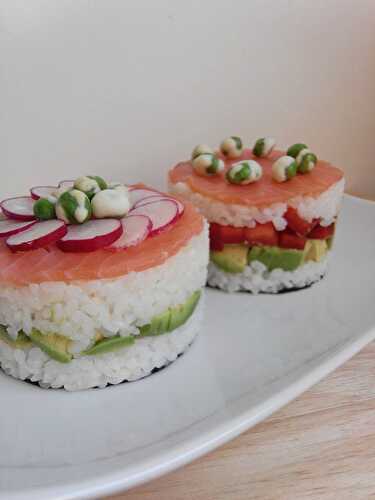 ..Mes premiers sushis cakes